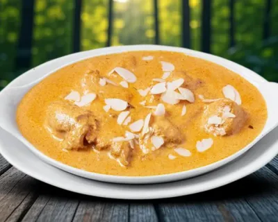 Plats Poulet Shahi Korma
