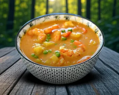 Plats Poisson Crevettes Curry