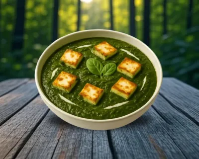 Plats Végétariens Palak Paneer