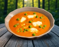Plats Végétariens Matar Paneer