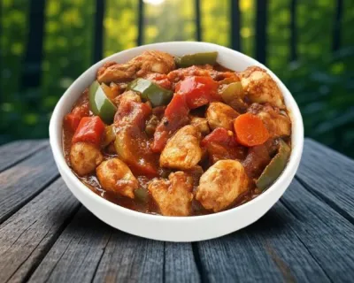 Plats Poulet Dopiaza