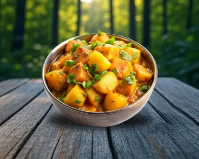 Plats Végétariens Aloo Curry